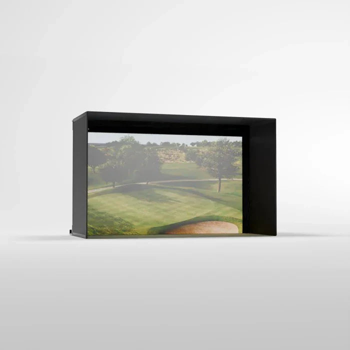 Carl's Place C-Series Pro Golf Simulator Enclosure Kit with Impact Screen - Indoor Golf Universe