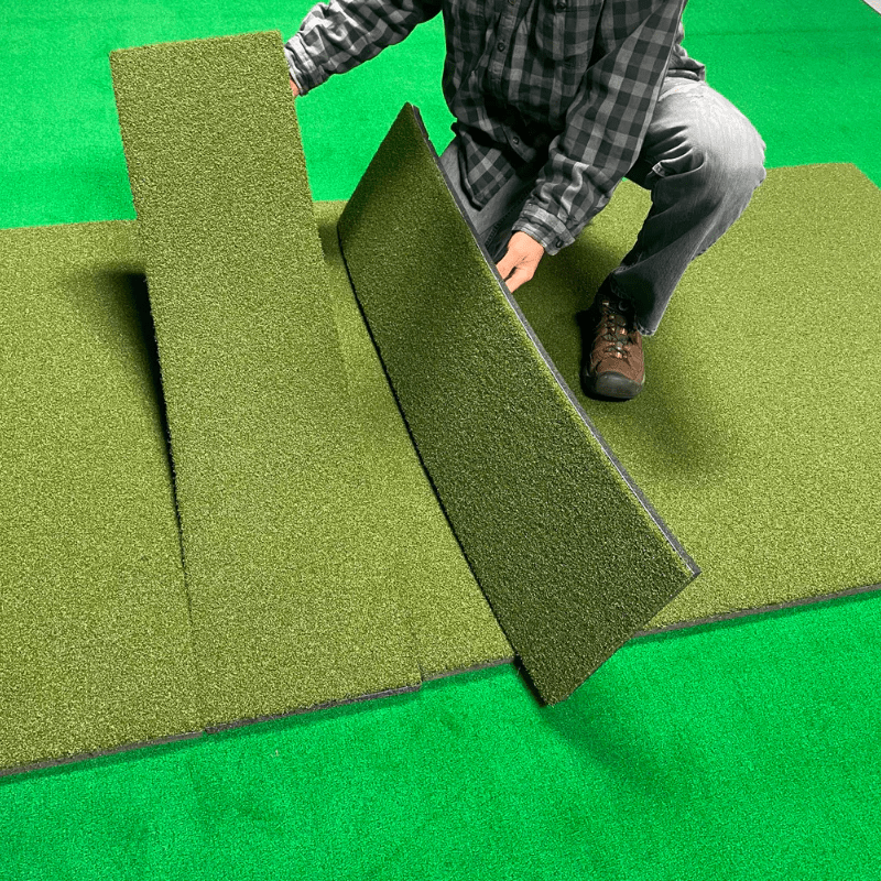 Big Moss True Launch Hitting Mat - 5'x9' - Indoor Golf Universe | Golf Simulators, Launch Monitors, Accessories