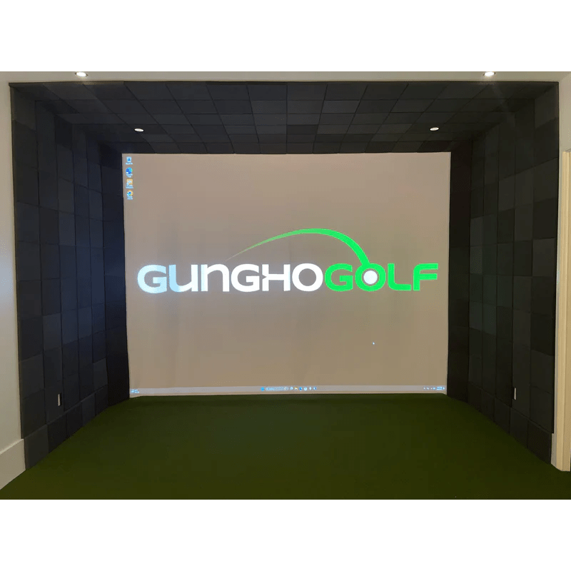 Built in Simulator Screen Kits - Indoor Golf Universe | Golf Simulators, Launch Monitors, Accessories