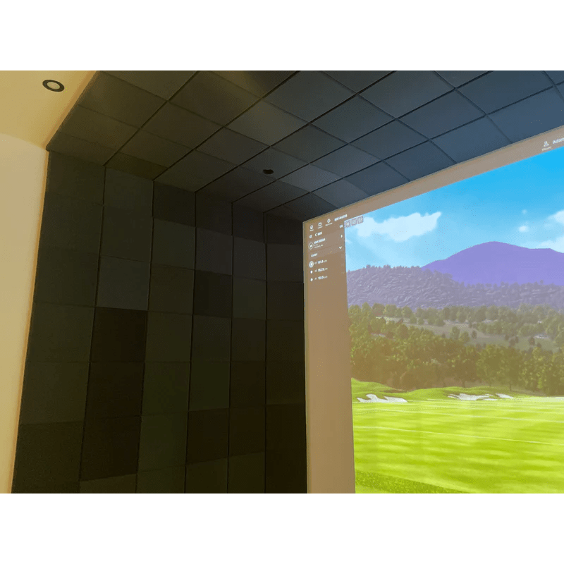 Built in Simulator Screen Kits - Indoor Golf Universe | Golf Simulators, Launch Monitors, Accessories