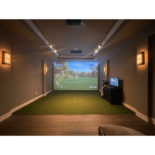 Built in Simulator Screen Kits - Indoor Golf Universe | Golf Simulators, Launch Monitors, Accessories