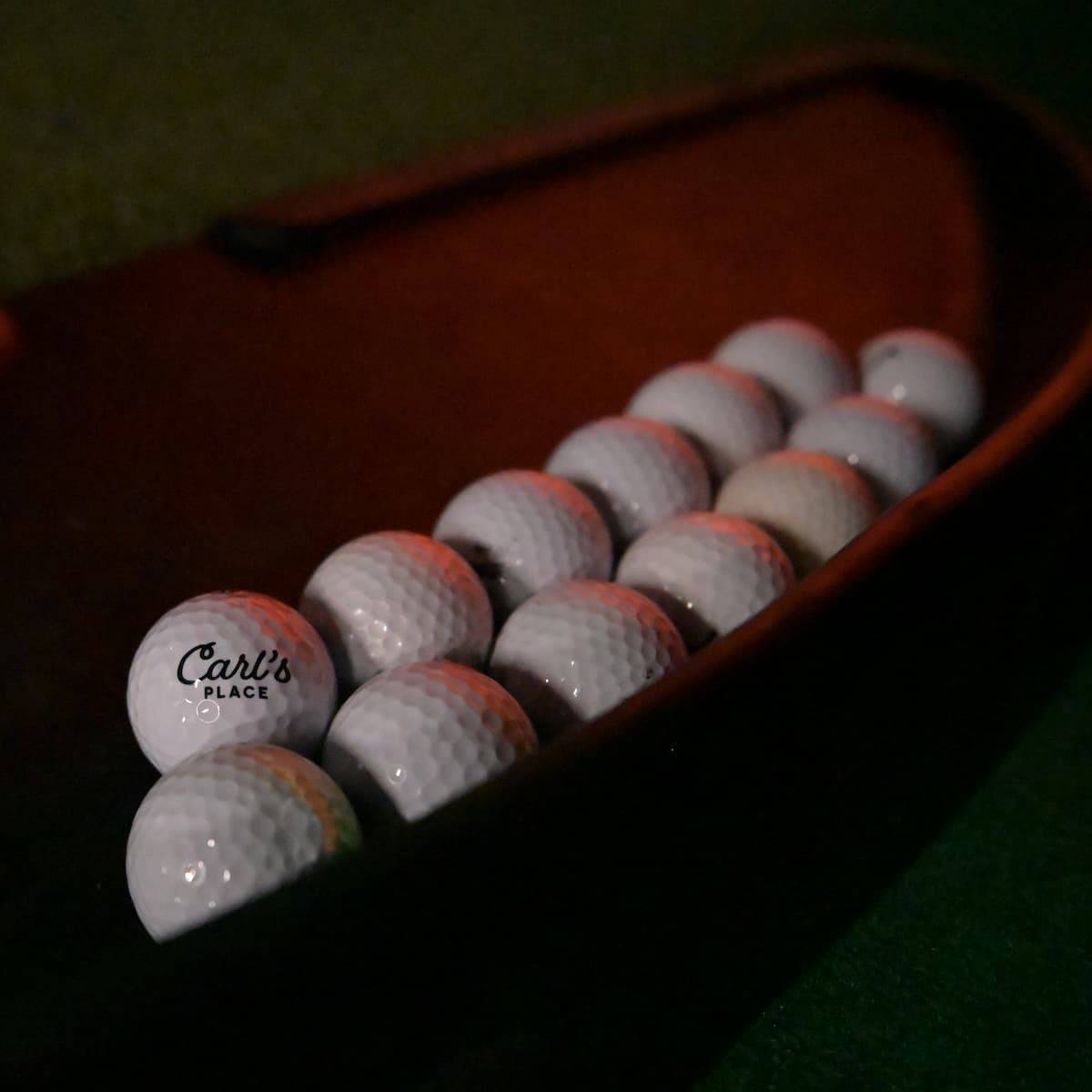 Carl’s Ball Tray - Indoor Golf Universe | Golf Simulators, Launch Monitors, Accessories