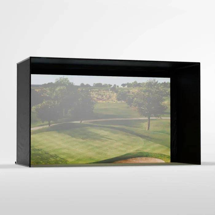 Carl's Place C-Series DIY Golf Simulator Enclosure Kit with Impact Screen - Indoor Golf Universe | Golf Simulators, Launch Monitors, Accessories