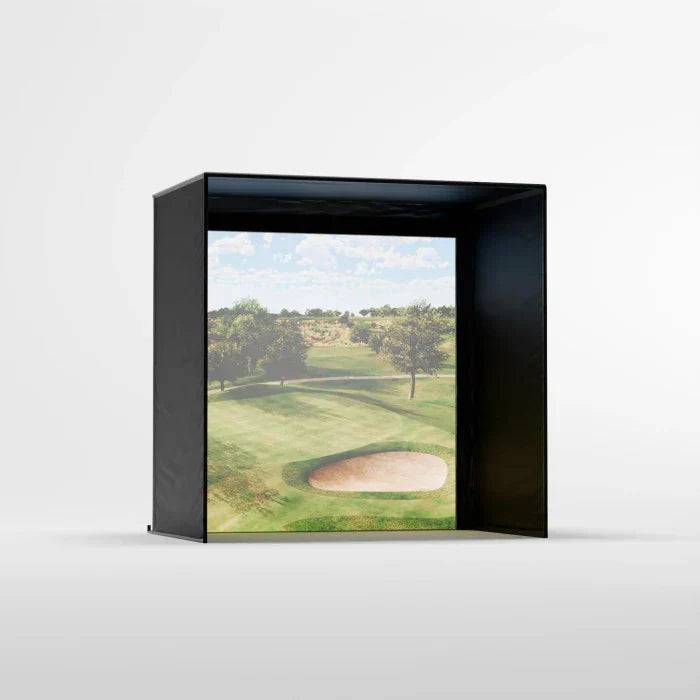 Carl's Place C-Series DIY Golf Simulator Enclosure Kit with Impact Screen - Indoor Golf Universe | Golf Simulators, Launch Monitors, Accessories