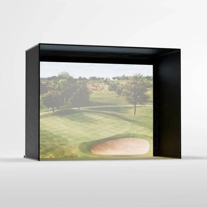 Carl's Place C-Series DIY Golf Simulator Enclosure Kit with Impact Screen - Indoor Golf Universe | Golf Simulators, Launch Monitors, Accessories