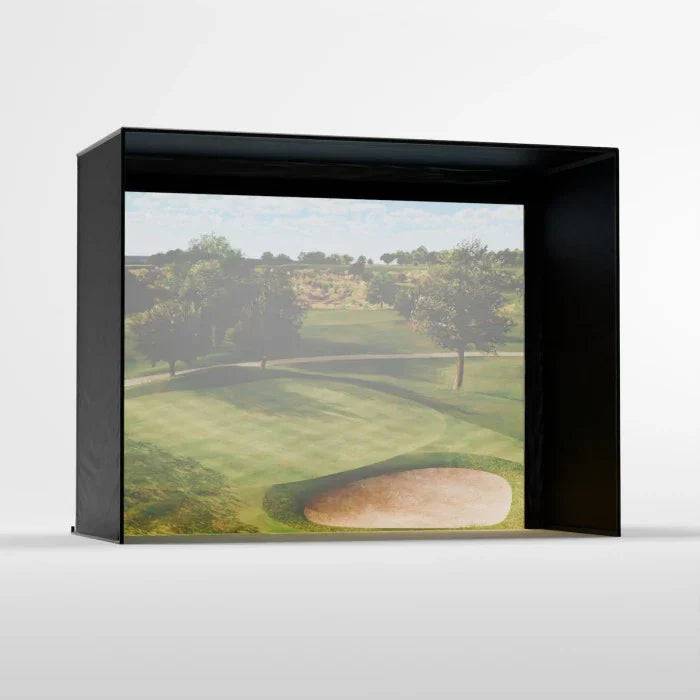 Carl's Place C-Series DIY Golf Simulator Enclosure Kit with Impact Screen - Indoor Golf Universe | Golf Simulators, Launch Monitors, Accessories