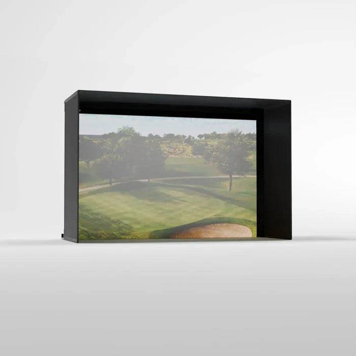 Carl's Place C-Series Pro Golf Simulator Enclosure Kit with Impact Screen - Indoor Golf Universe | Golf Simulators, Launch Monitors, Accessories