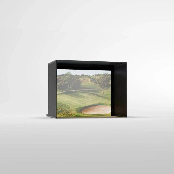 Carl's Place C-Series Pro Golf Simulator Enclosure Kit with Impact Screen - Indoor Golf Universe | Golf Simulators, Launch Monitors, Accessories