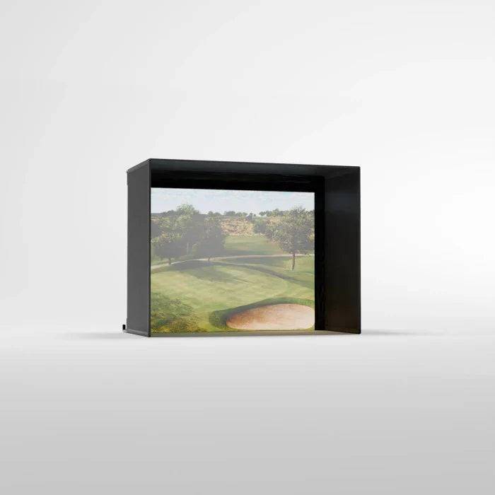 Carl's Place C-Series Pro Golf Simulator Enclosure Kit with Impact Screen - Indoor Golf Universe | Golf Simulators, Launch Monitors, Accessories