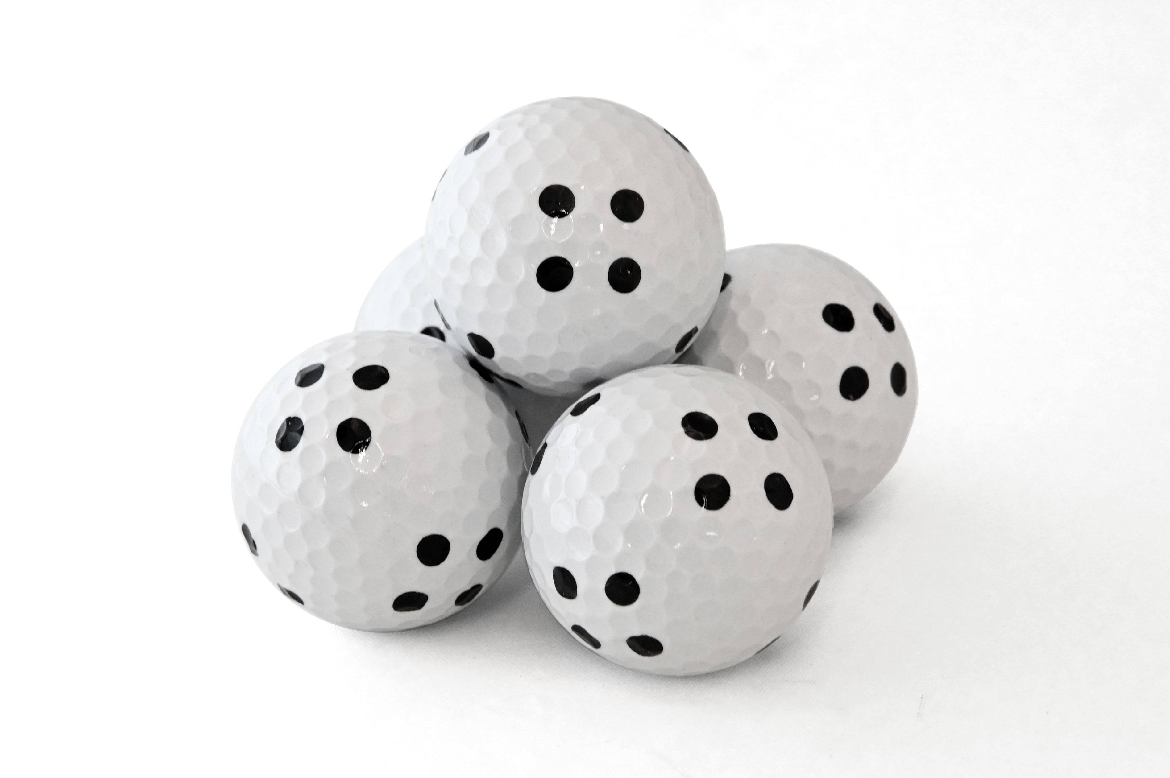 NVISAGE Marked Practice Balls (Box of 12) - Indoor Golf Universe | Golf Simulators, Launch Monitors, Accessories