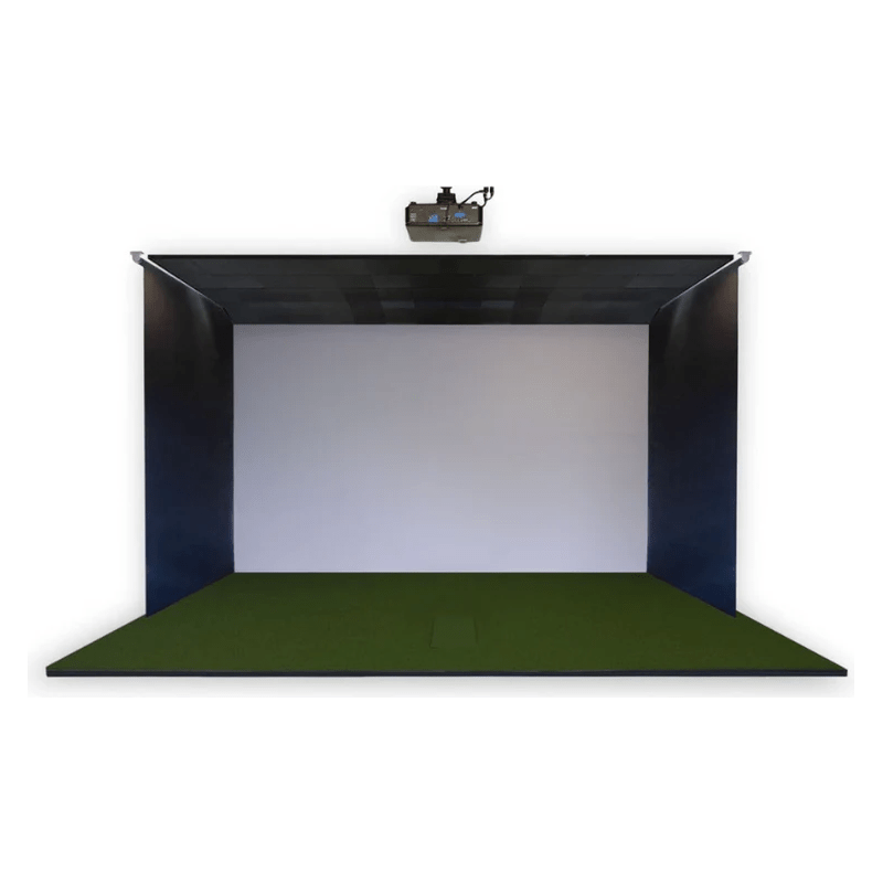 RETRACTABLE GOLF IMPACT SCREEN - Indoor Golf Universe | Golf Simulators, Launch Monitors, Accessories