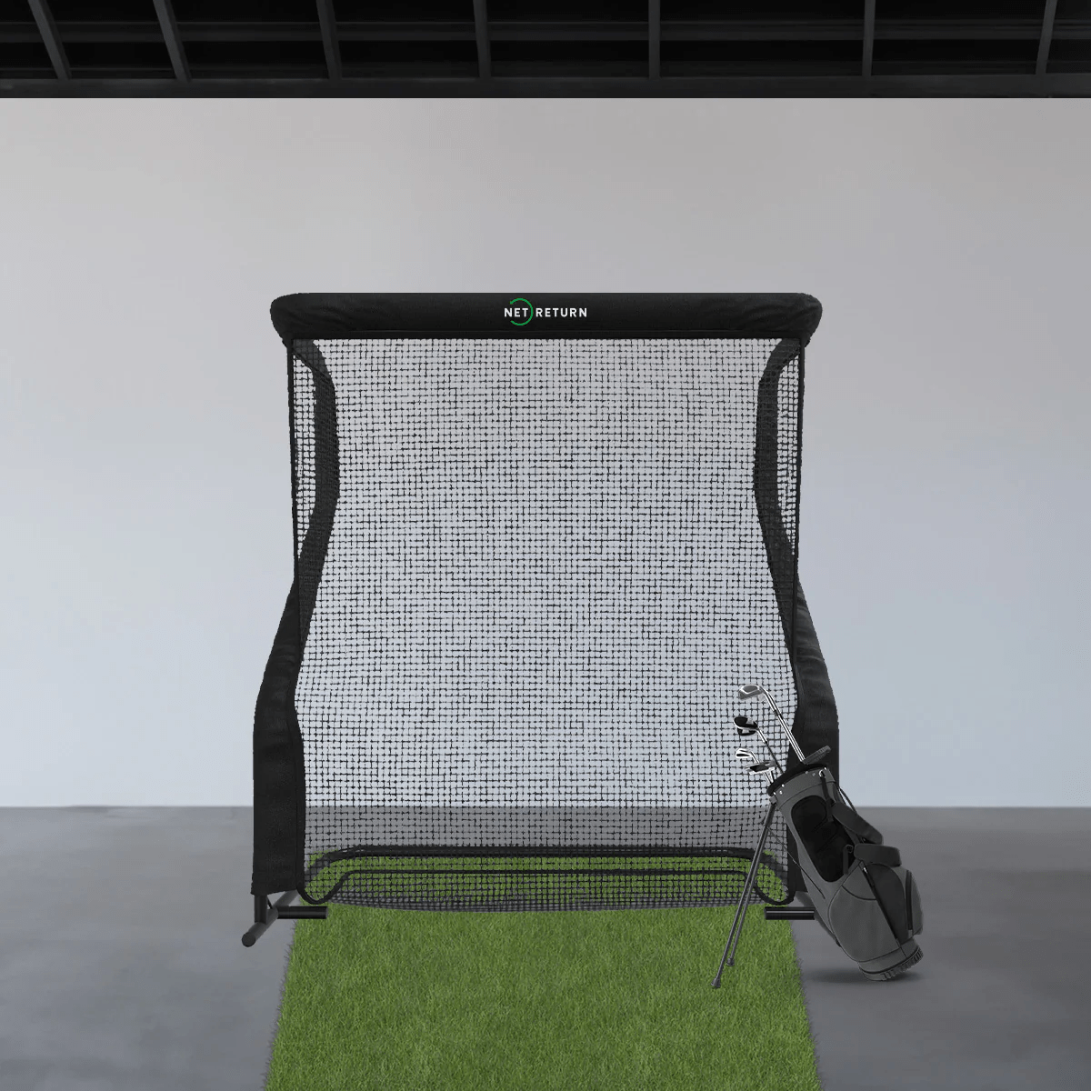 The Net Return Pro Series - 8'x7'.6" Golf Net - Indoor Golf Universe | Golf Simulators, Launch Monitors, Accessories