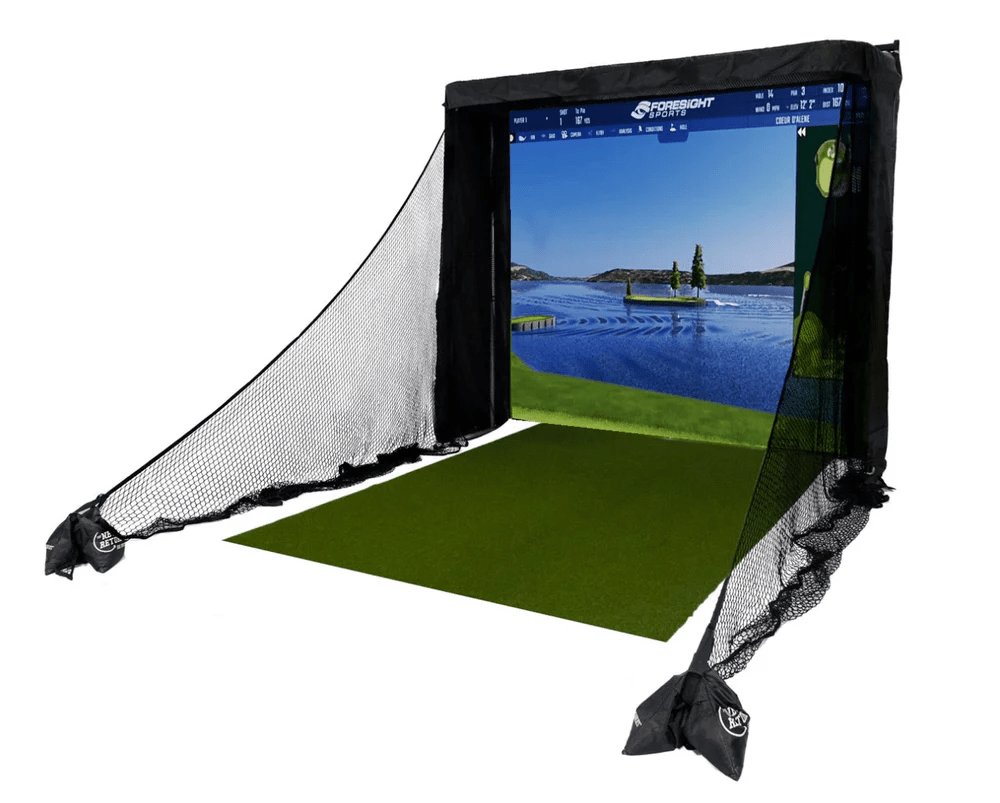 The Net Return Simulator Bay 8 - Indoor Golf Universe | Golf Simulators, Launch Monitors, Accessories